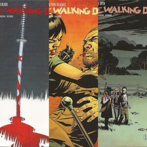 The WALKING DEAD 145 146 147 Robert Kirkman IMAGE Comic Book Lot Breaking Point